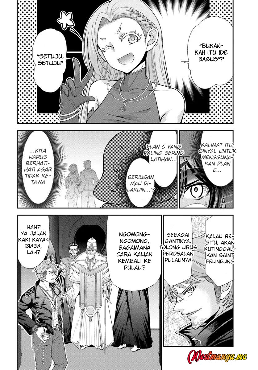 Tenohira Kaitaku Mura de Isekai Kenkokuki: Fueteku Yome-tachi to Nonbiri Mujintou Life Chapter 62 Bahasa Indonesia