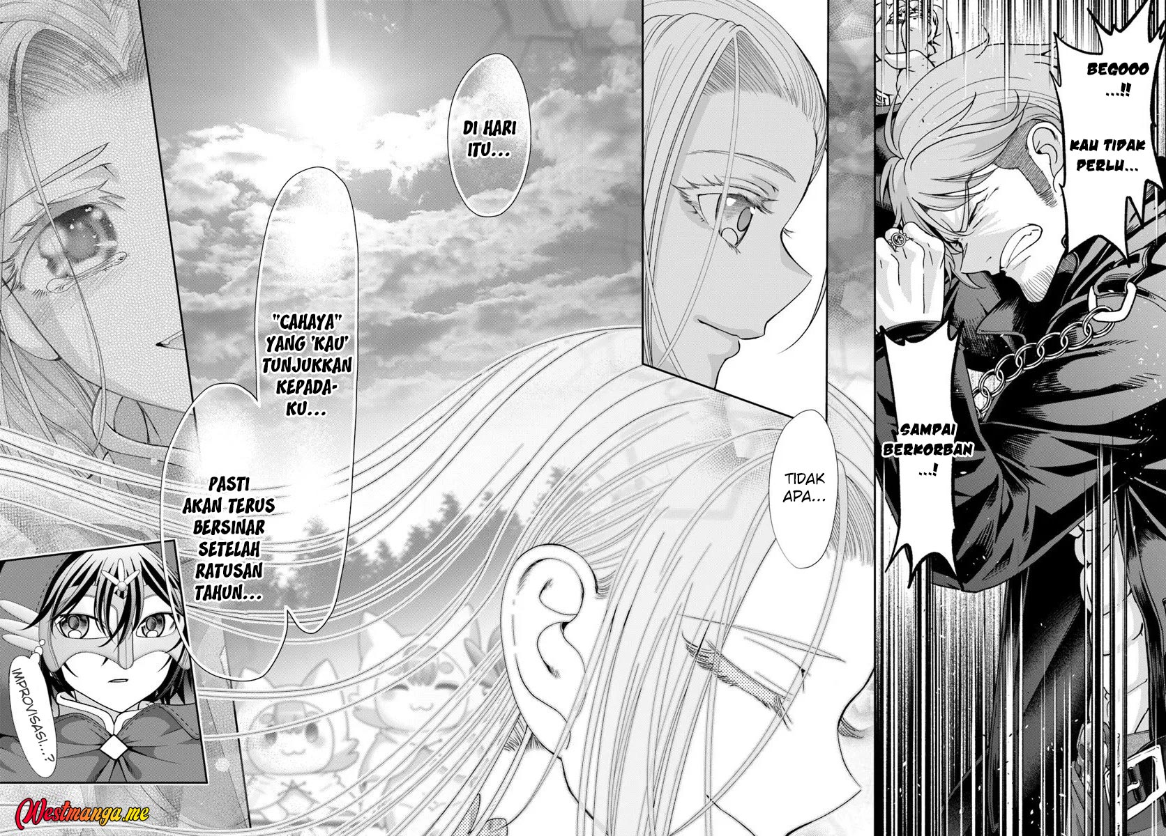 Tenohira Kaitaku Mura de Isekai Kenkokuki: Fueteku Yome-tachi to Nonbiri Mujintou Life Chapter 62 Bahasa Indonesia