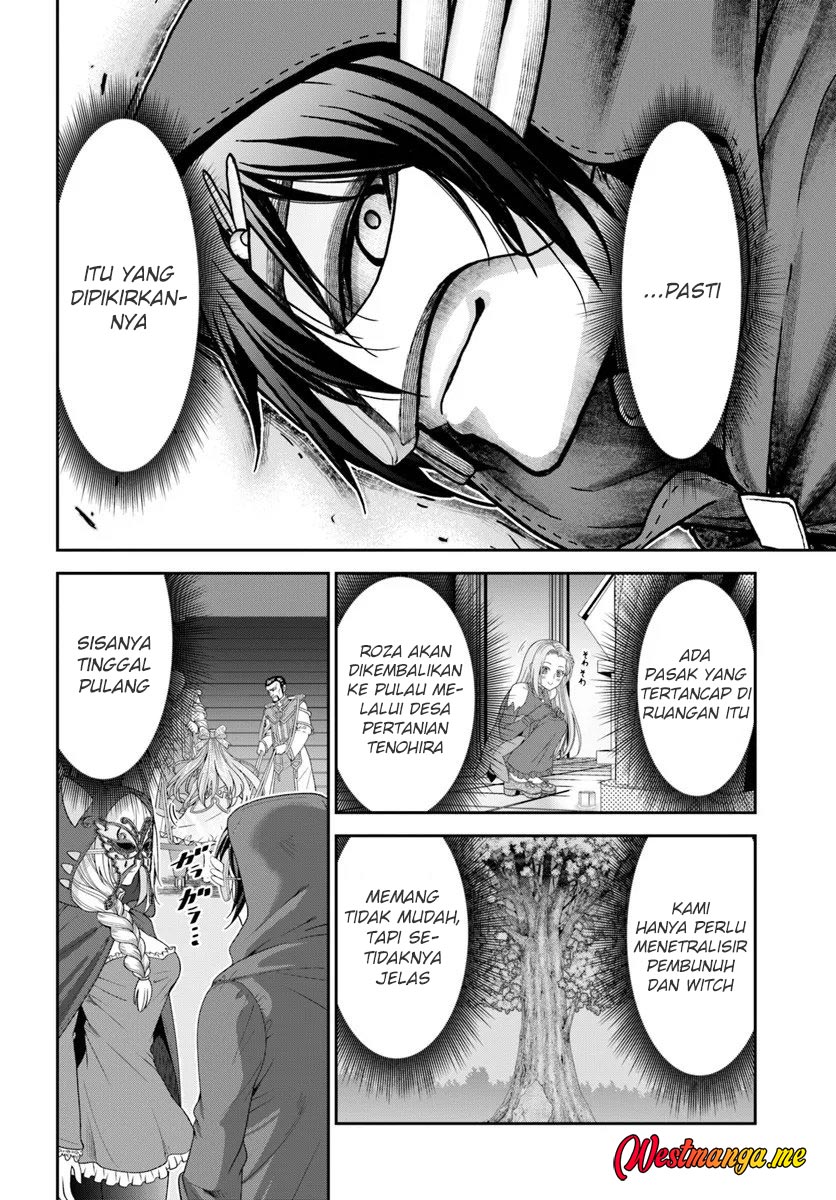 Tenohira Kaitaku Mura de Isekai Kenkokuki: Fueteku Yome-tachi to Nonbiri Mujintou Life Chapter 62 Bahasa Indonesia