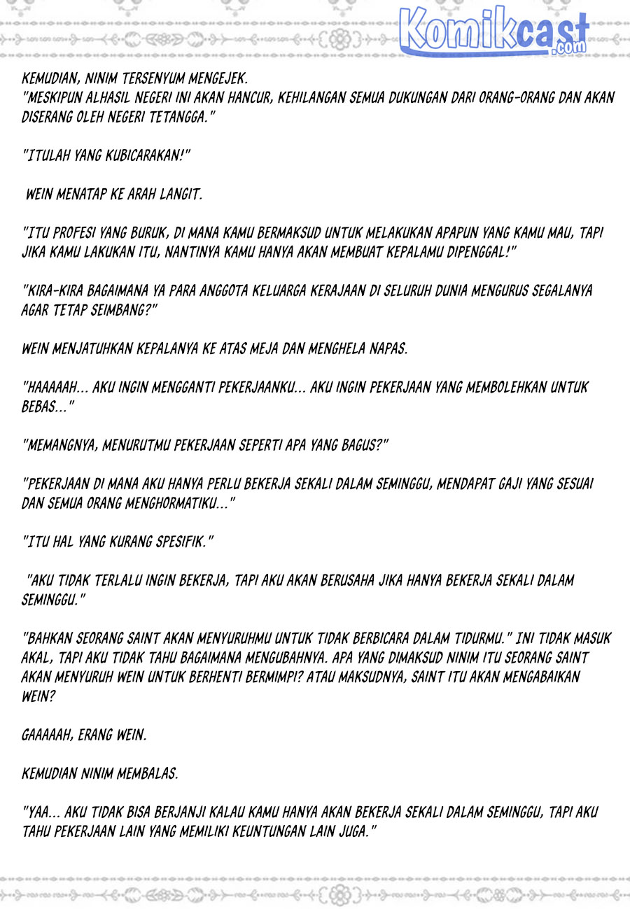 Tensai Ouji no Akaji Kokka Saisei Jutsu – Souda, Baikoku Shiyou Chapter 32.5 Bahasa Indonesia