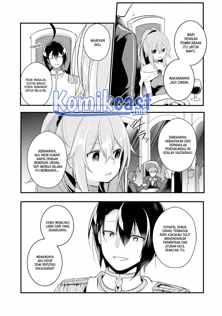 Tensai Ouji no Akaji Kokka Saisei Jutsu – Souda, Baikoku Shiyou Chapter 34 Bahasa Indonesia