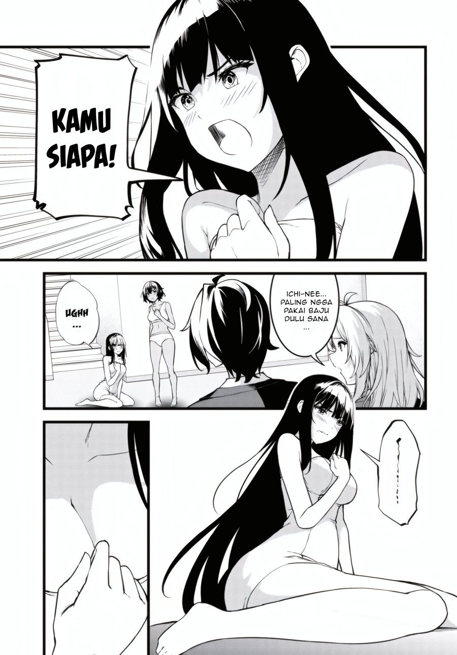 Tensai Bishoujo Sanshimai wa Isourou ni Dake Choro Kawaii chapter 2