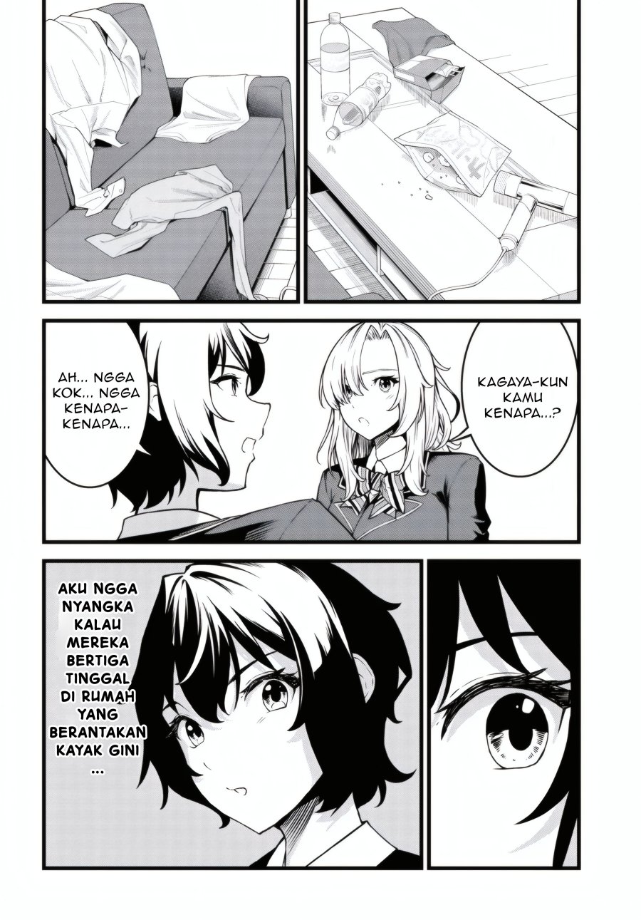 Tensai Bishoujo Sanshimai wa Isourou ni Dake Choro Kawaii chapter 2
