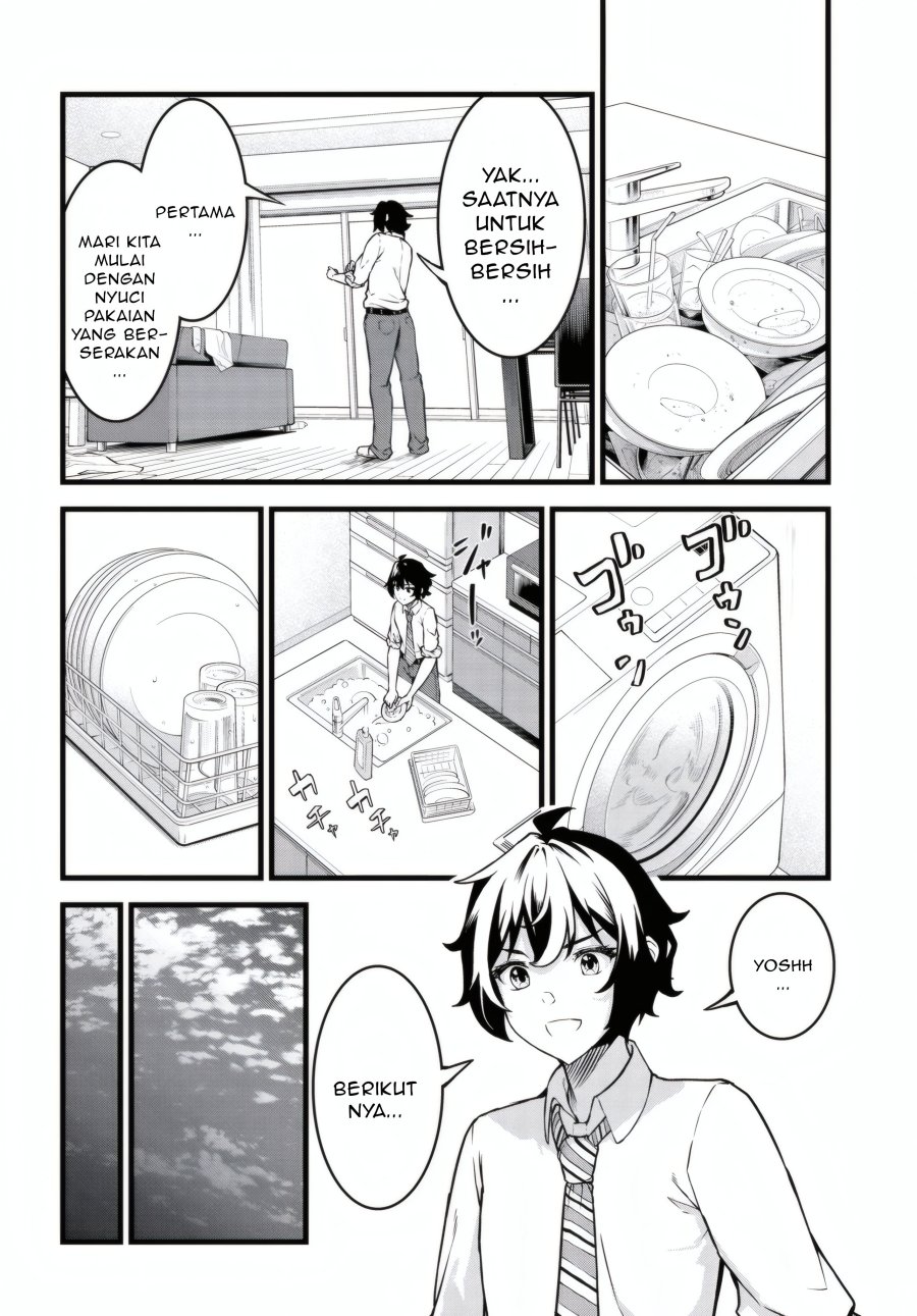 Tensai Bishoujo Sanshimai wa Isourou ni Dake Choro Kawaii chapter 2