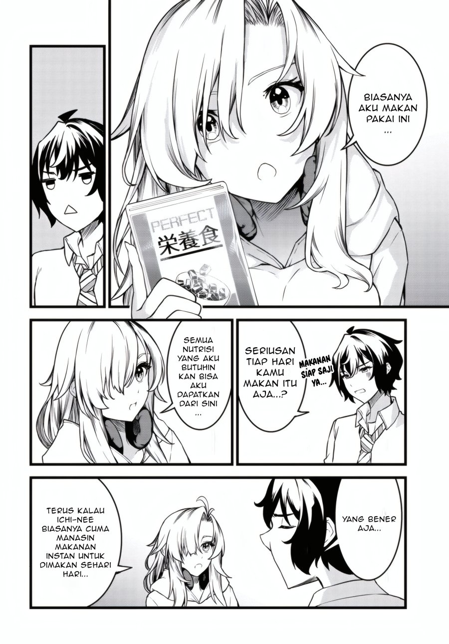 Tensai Bishoujo Sanshimai wa Isourou ni Dake Choro Kawaii chapter 2