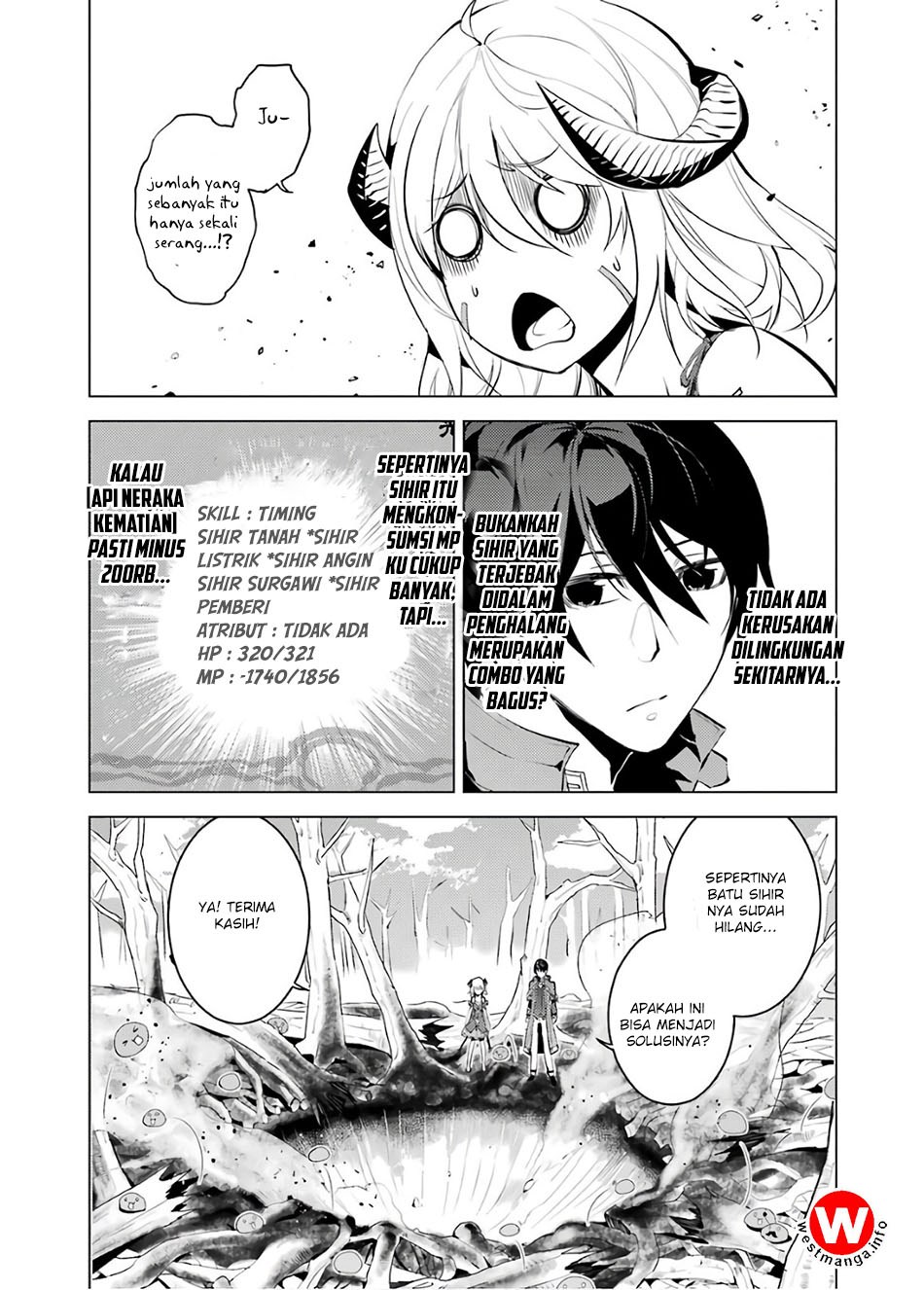Tensei Kenja no Isekai Raifu Chapter 05.2 Bahasa Indonesia