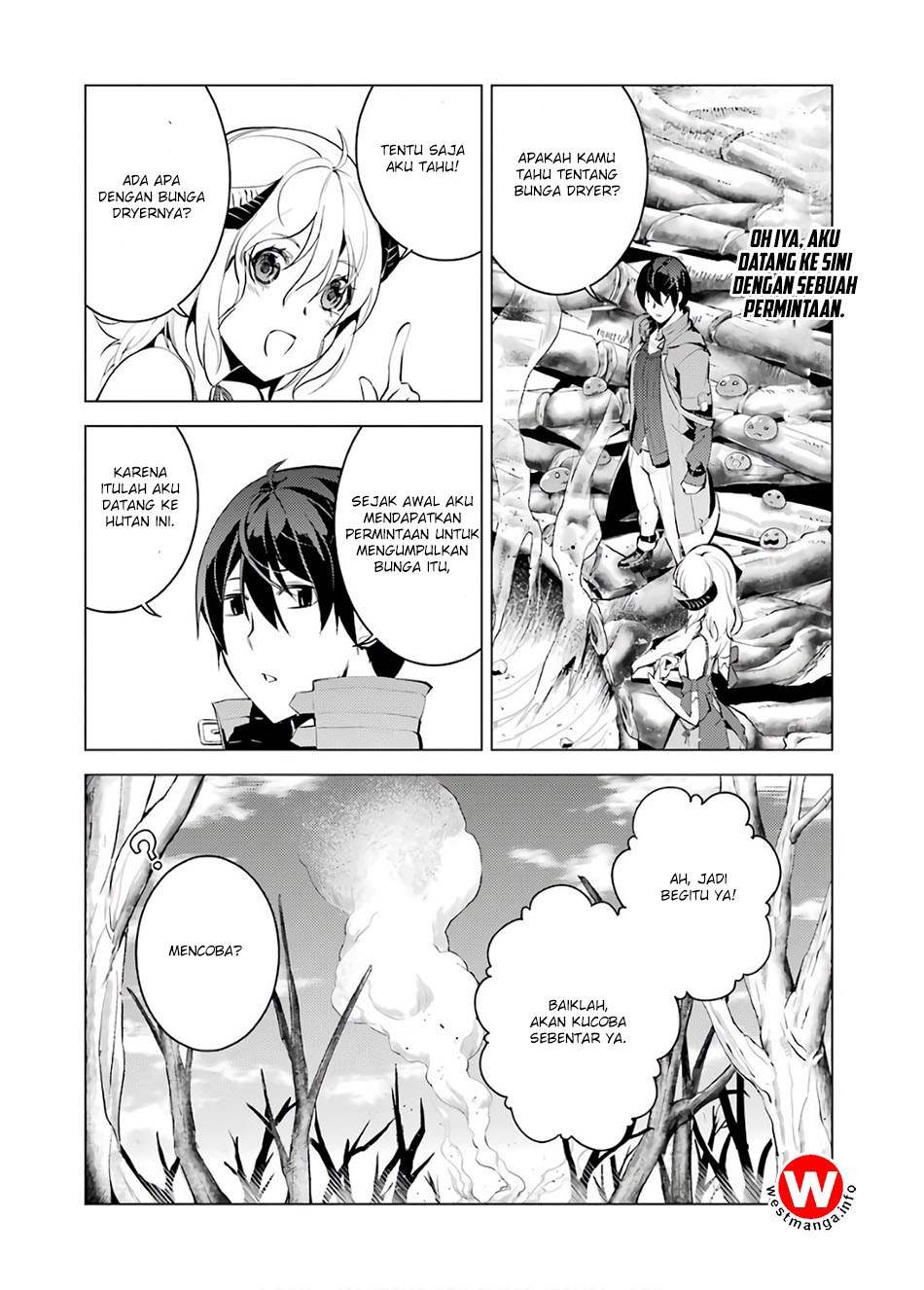 Tensei Kenja no Isekai Raifu Chapter 05.2 Bahasa Indonesia