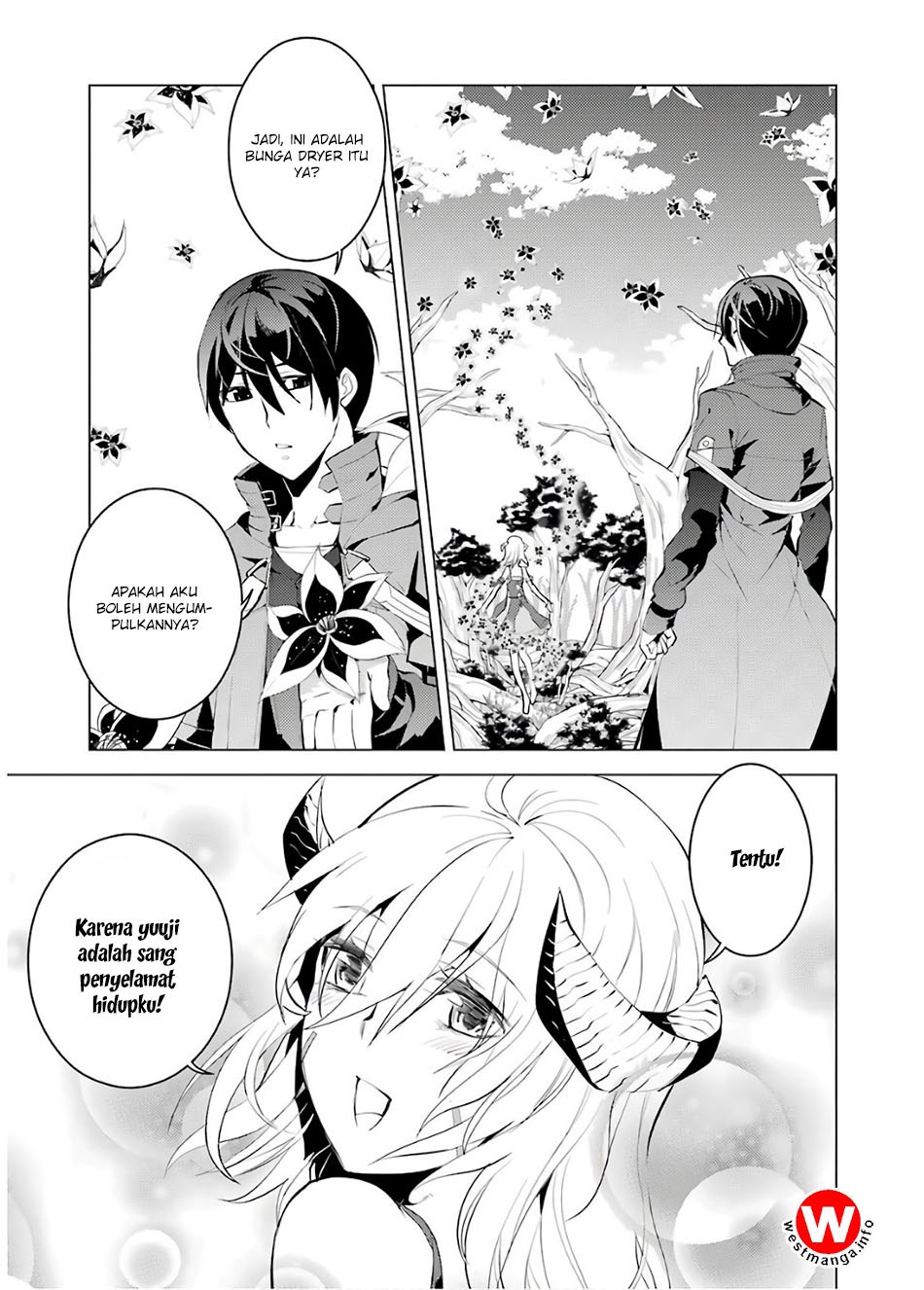 Tensei Kenja no Isekai Raifu Chapter 05.2 Bahasa Indonesia