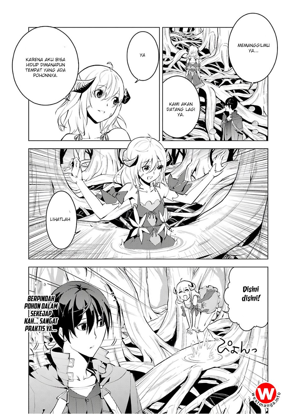Tensei Kenja no Isekai Raifu Chapter 05.2 Bahasa Indonesia