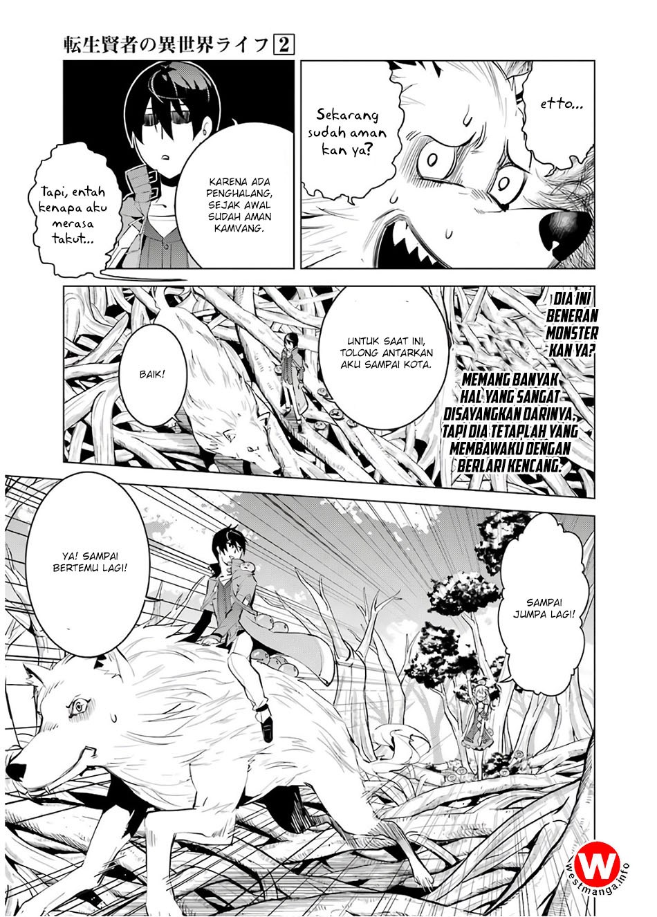 Tensei Kenja no Isekai Raifu Chapter 05.2 Bahasa Indonesia