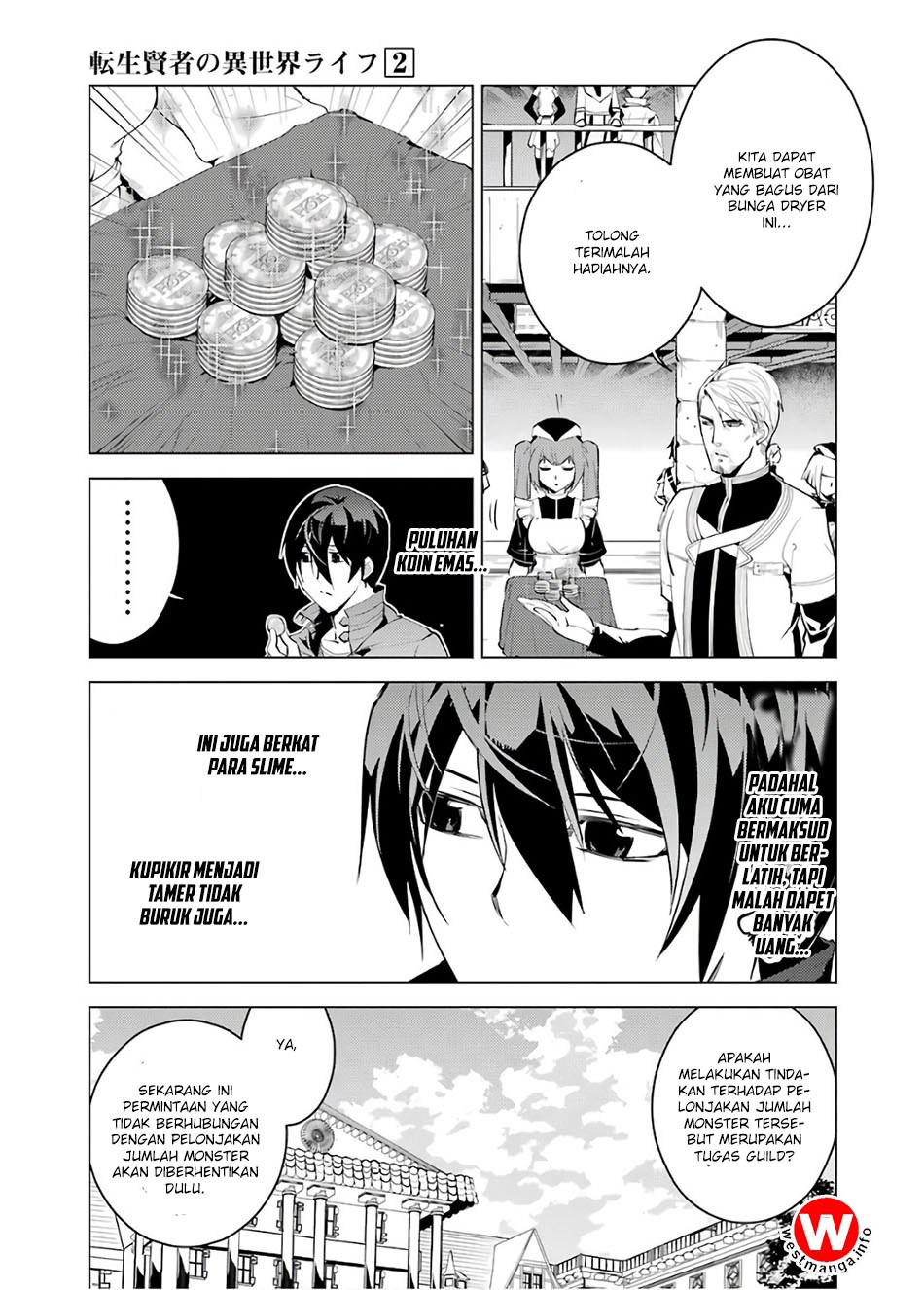 Tensei Kenja no Isekai Raifu Chapter 05.2 Bahasa Indonesia