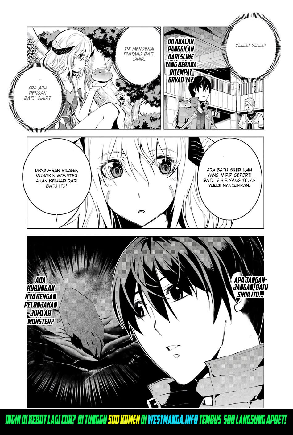 Tensei Kenja no Isekai Raifu Chapter 05.2 Bahasa Indonesia