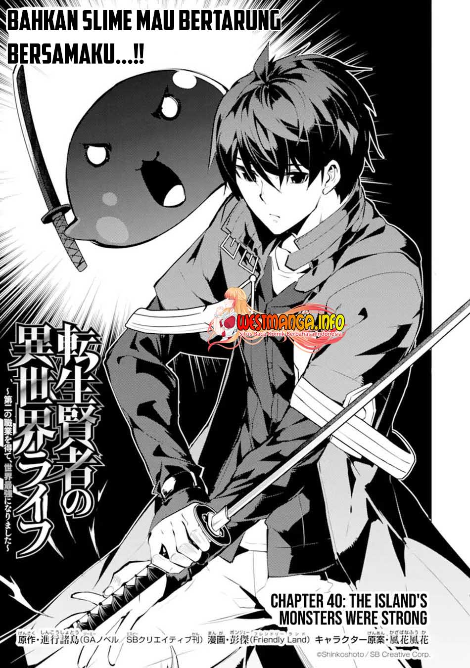 Tensei Kenja no Isekai Raifu Chapter 40 Bahasa Indonesia