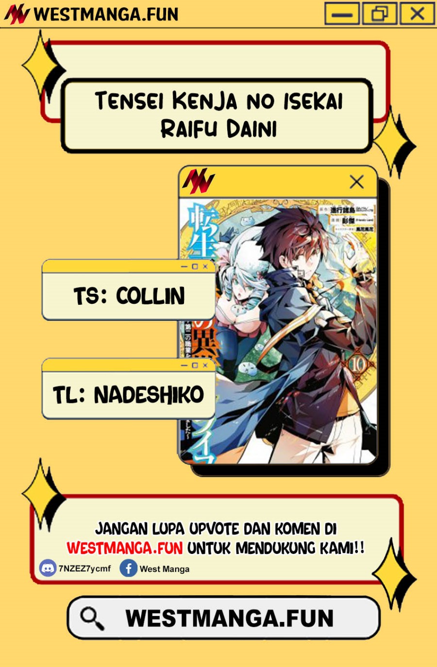 Tensei Kenja no Isekai Raifu Chapter 75.1 Bahasa Indonesia