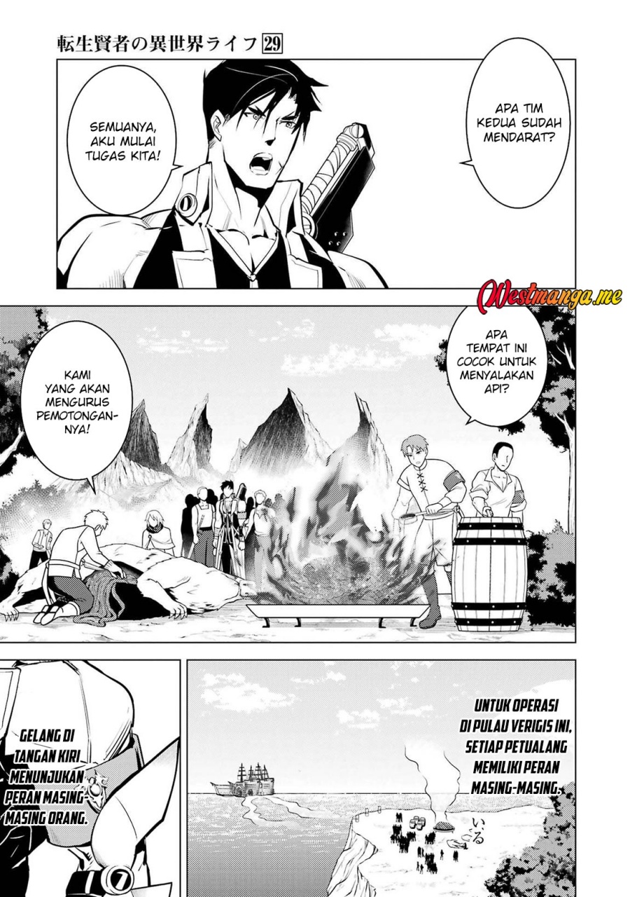 Tensei Kenja no Isekai Raifu Chapter 87 Bahasa Indonesia