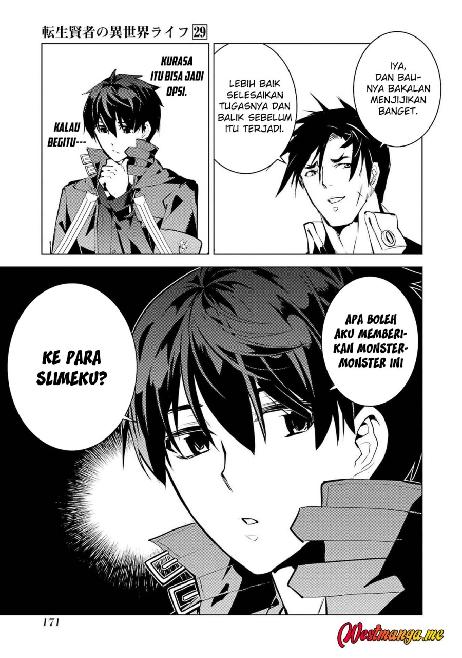 Tensei Kenja no Isekai Raifu Chapter 87 Bahasa Indonesia