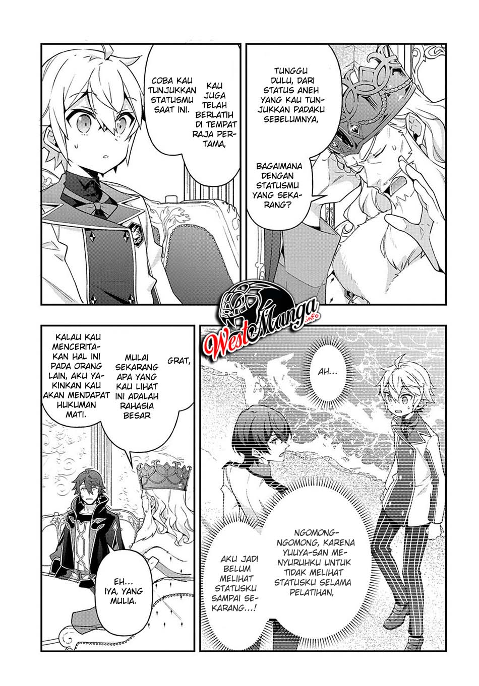 Tensei Kizoku no Isekai Boukenroku ~Jichou wo Shiranai Kamigami no Shit Chapter 28 Bahasa Indonesia
