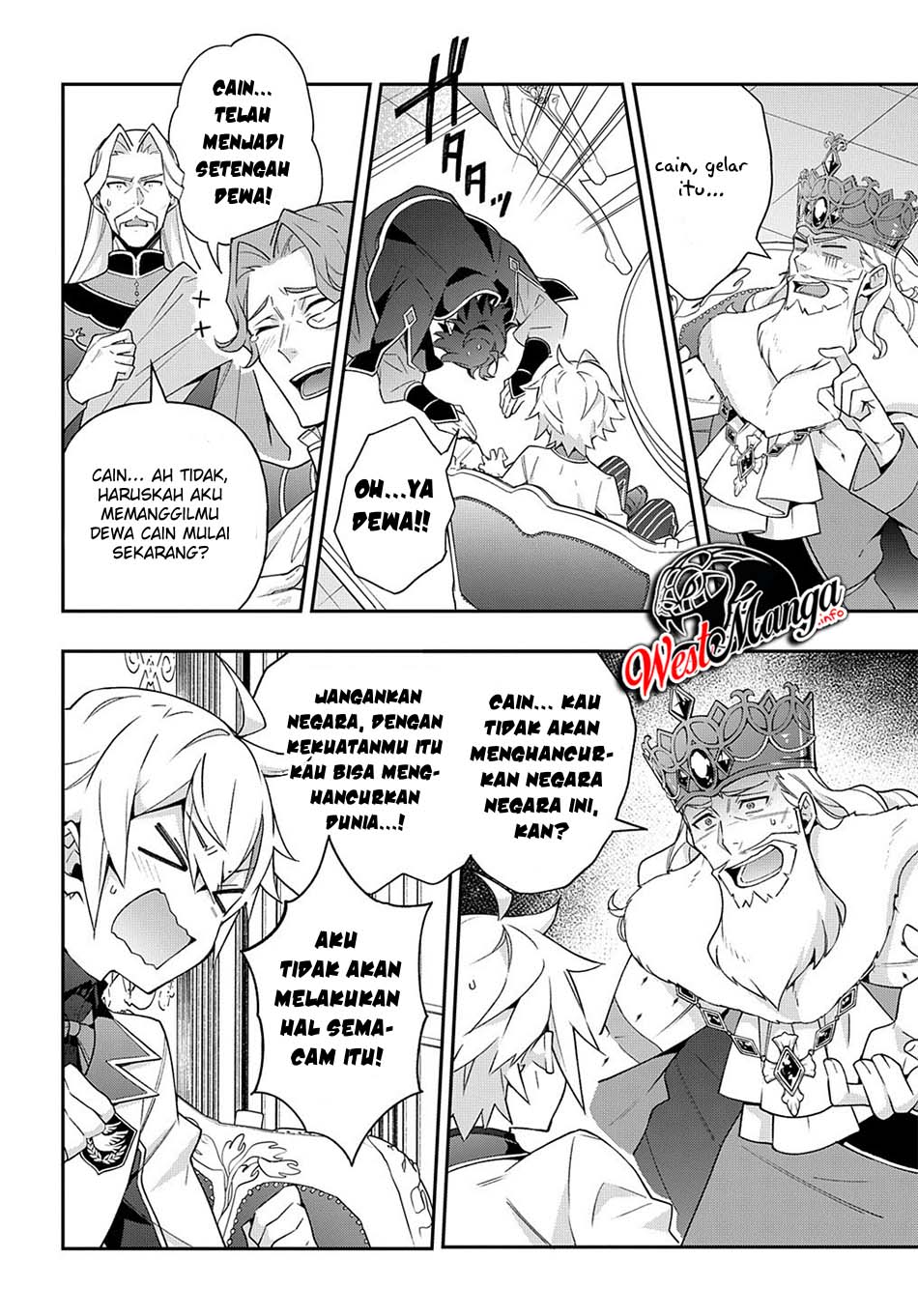 Tensei Kizoku no Isekai Boukenroku ~Jichou wo Shiranai Kamigami no Shit Chapter 28 Bahasa Indonesia