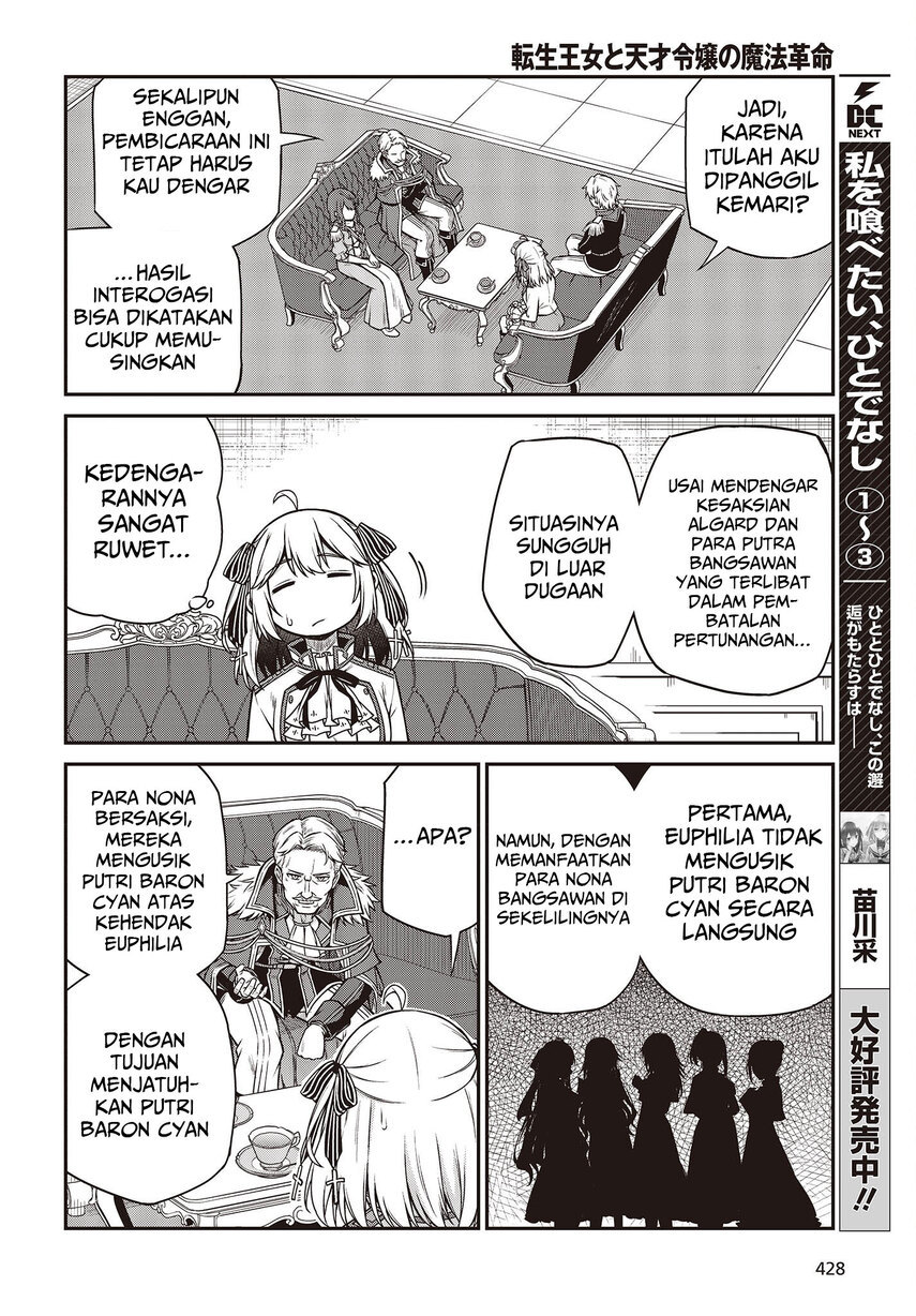 Tensei Oujo to Tensai Reijou no Mahou Kakumei chapter 20