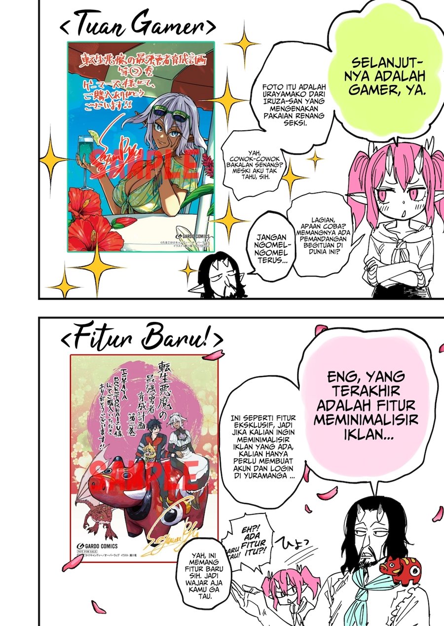 Tensei Akuma no Saikyou Yuusha Ikusei Keikaku Chapter 09.5 Bahasa Indonesia