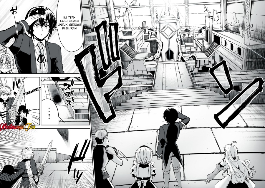 Tensei Kizoku no Bannou Kaitaku Kara ~”Kakudai & Shukushou” Sukiru o Tsukatte Itara Saikyou Ryouchi ni Narimashita~ chapter 32