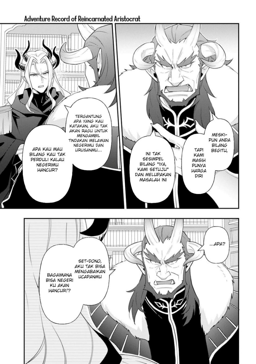 Tensei Kizoku no Isekai Boukenroku ~Jichou wo Shiranai Kamigami no Shit Chapter 73.1 Bahasa Indonesia