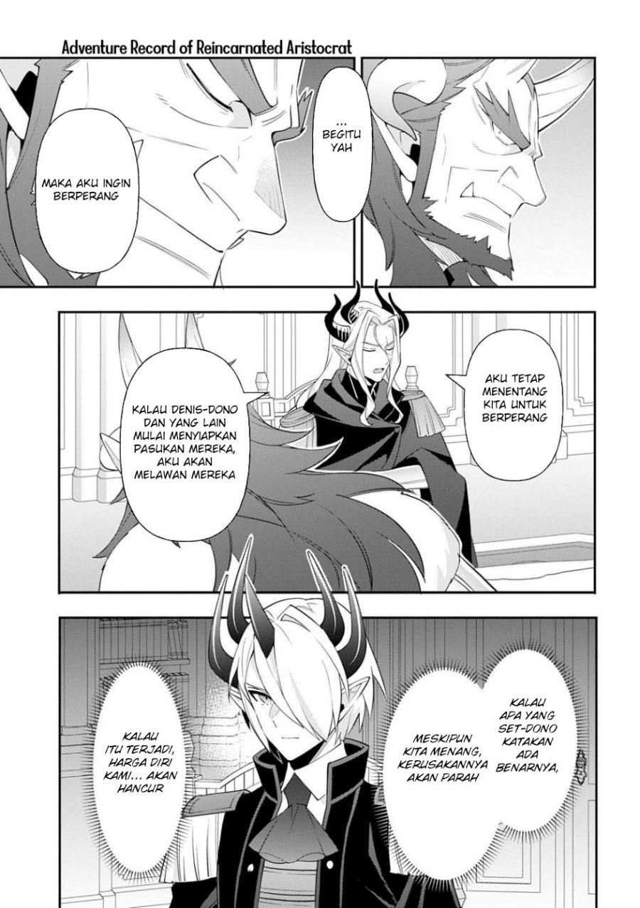Tensei Kizoku no Isekai Boukenroku ~Jichou wo Shiranai Kamigami no Shit Chapter 73.1 Bahasa Indonesia