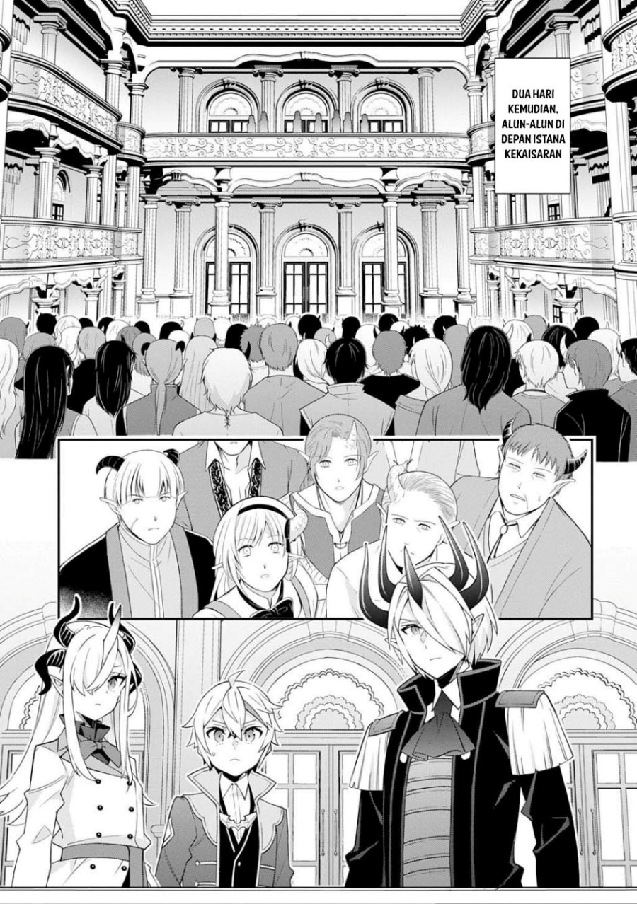Tensei Kizoku no Isekai Boukenroku ~Jichou wo Shiranai Kamigami no Shit Chapter 73.1 Bahasa Indonesia