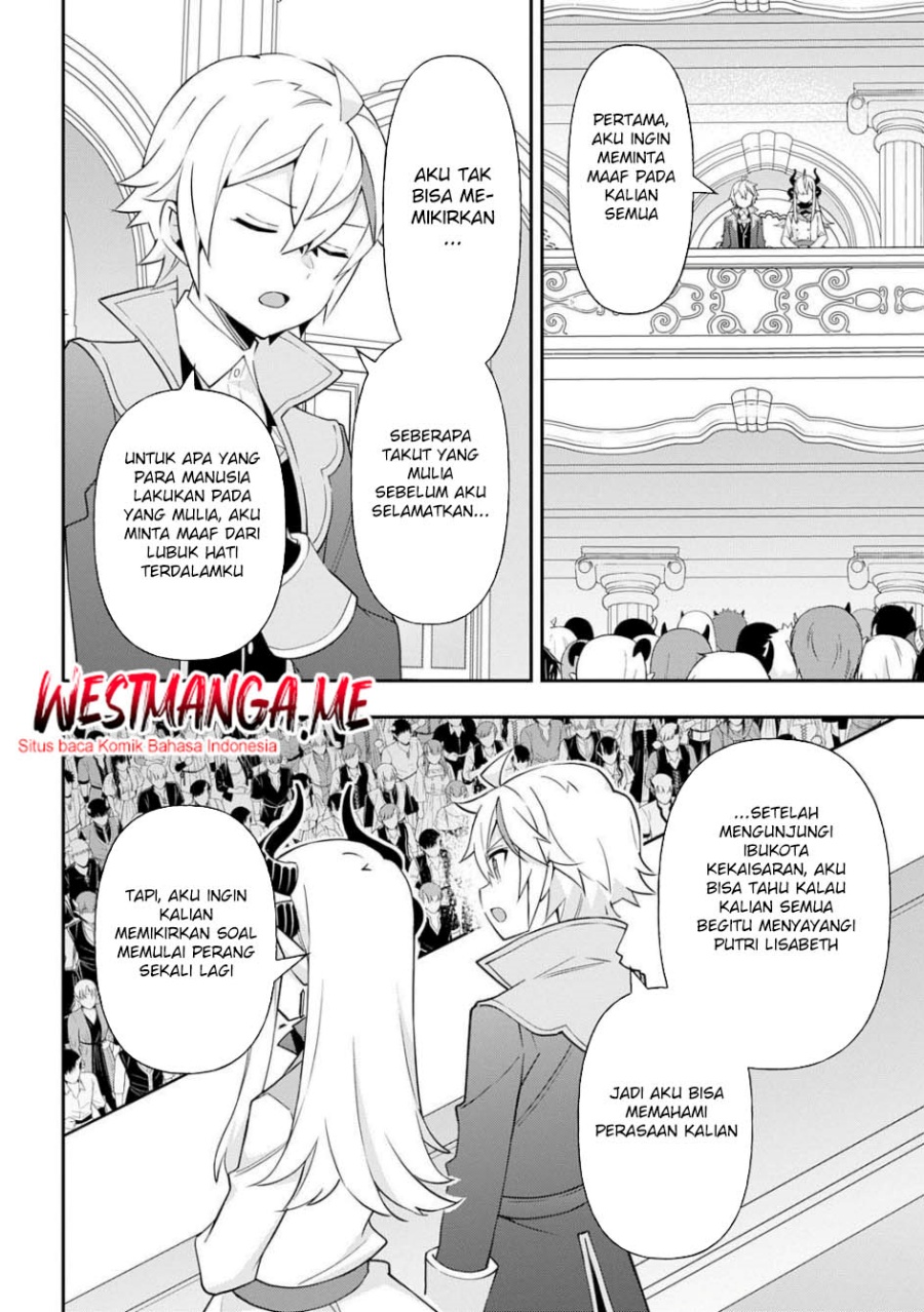 Tensei Kizoku no Isekai Boukenroku ~Jichou wo Shiranai Kamigami no Shit Chapter 73.1 Bahasa Indonesia