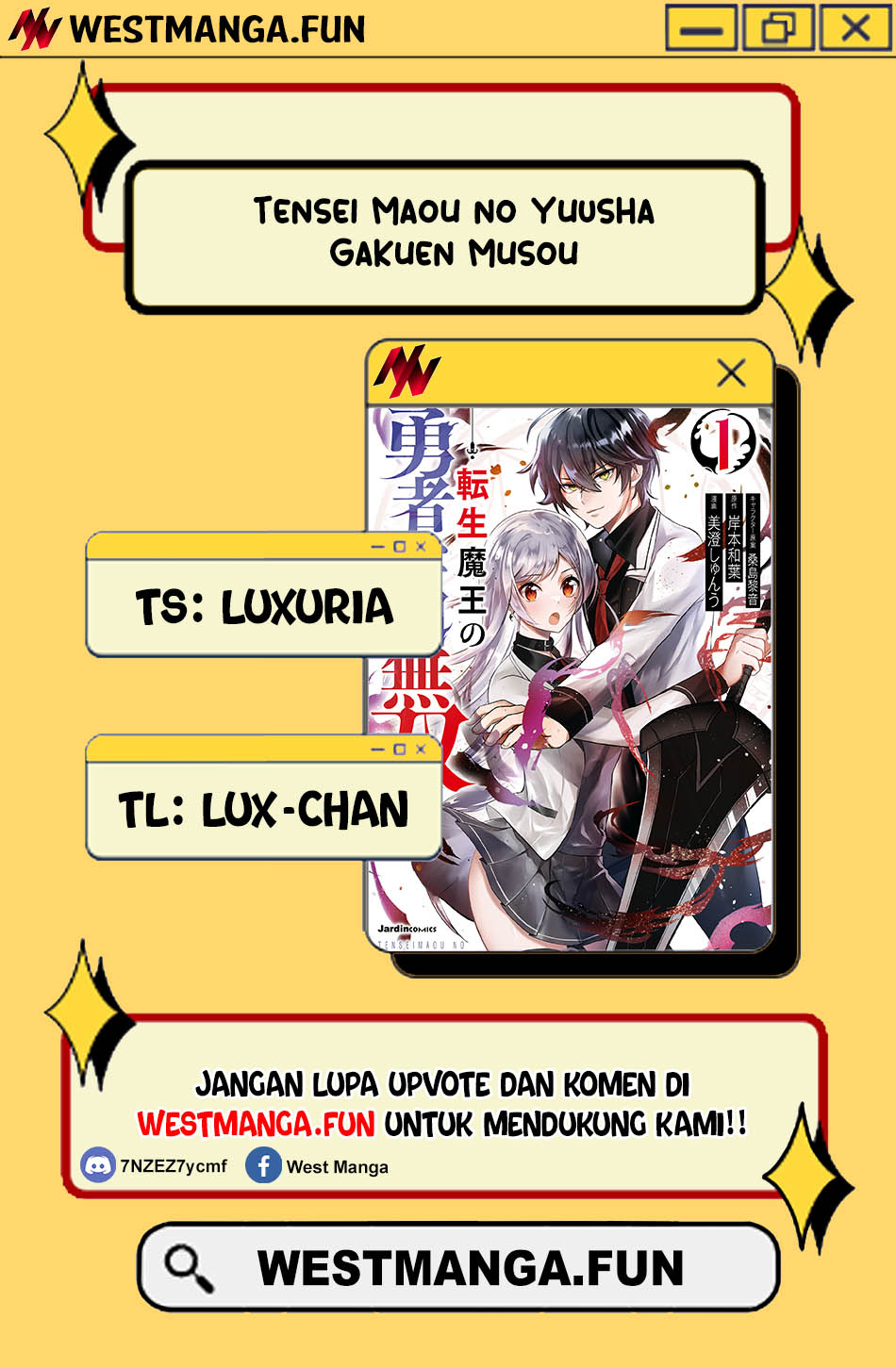 Tensei Maou no Yuusha Gakuen Musou chapter 6