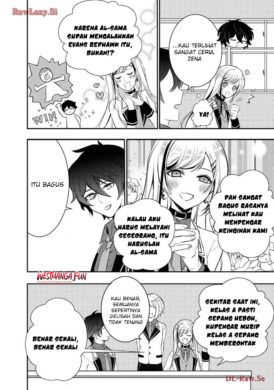 Tensei Maou no Yuusha Gakuen Musou chapter 6