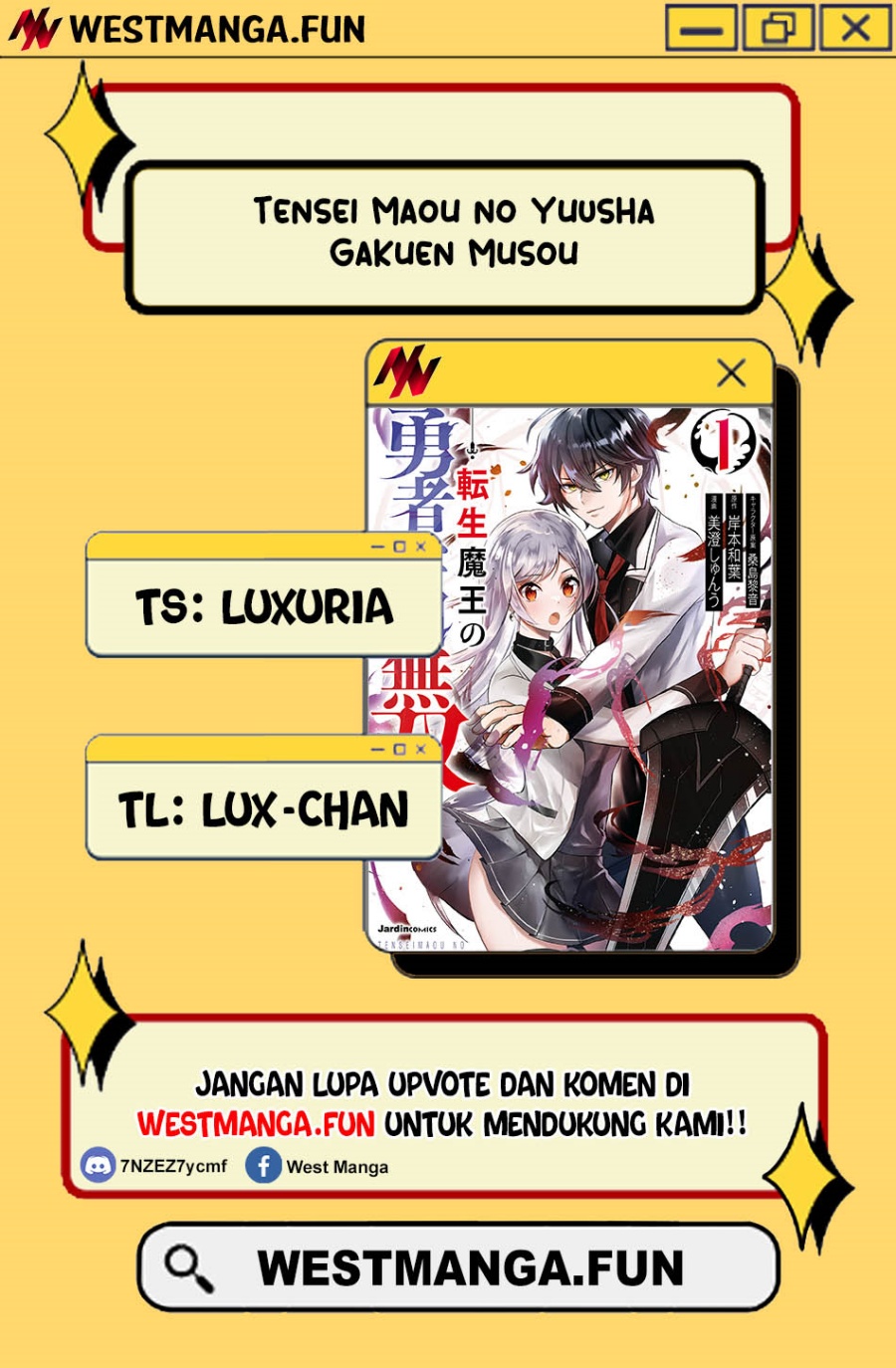 Tensei Maou no Yuusha Gakuen Musou chapter 7