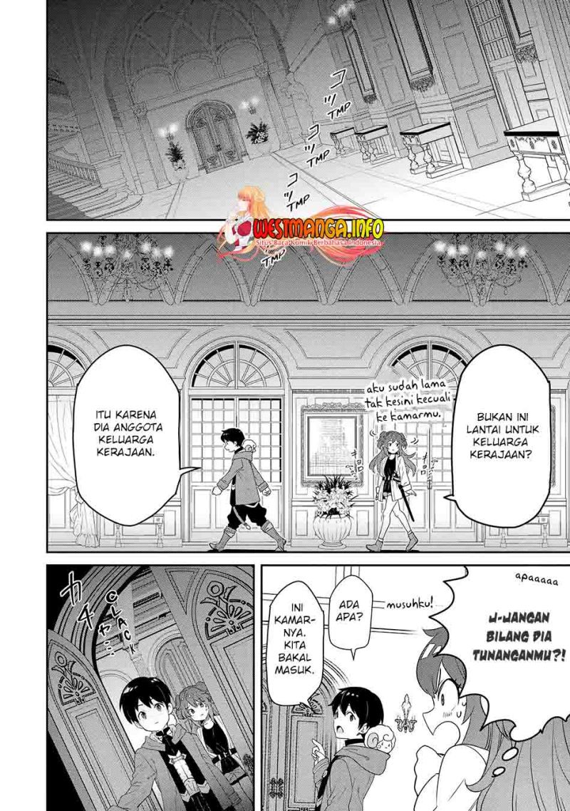 Tensei Ouji wa Renkinjutsushi to Nari Koukoku suru Chapter 08.1 Bahasa Indonesia