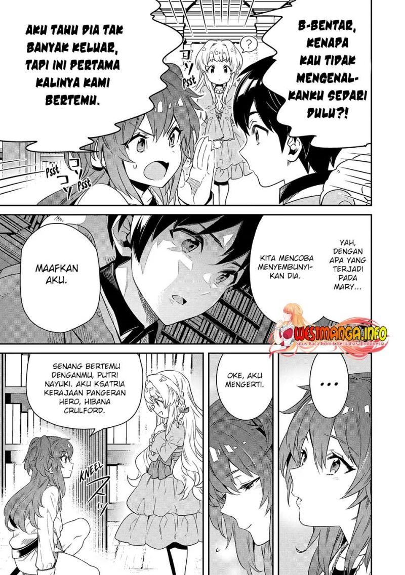 Tensei Ouji wa Renkinjutsushi to Nari Koukoku suru Chapter 08.1 Bahasa Indonesia