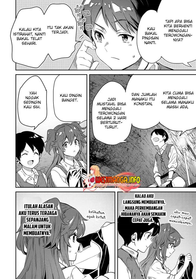 Tensei Ouji wa Renkinjutsushi to Nari Koukoku suru Chapter 09.2 Bahasa Indonesia