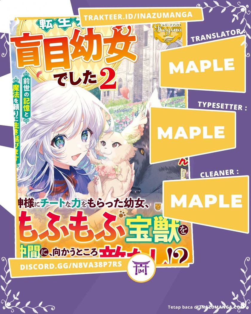 Tensei-saki wa Moumoku Youjo deshita: Zense no Kioku to Mahou wo Tayori ni Ikinobimasu chapter 2