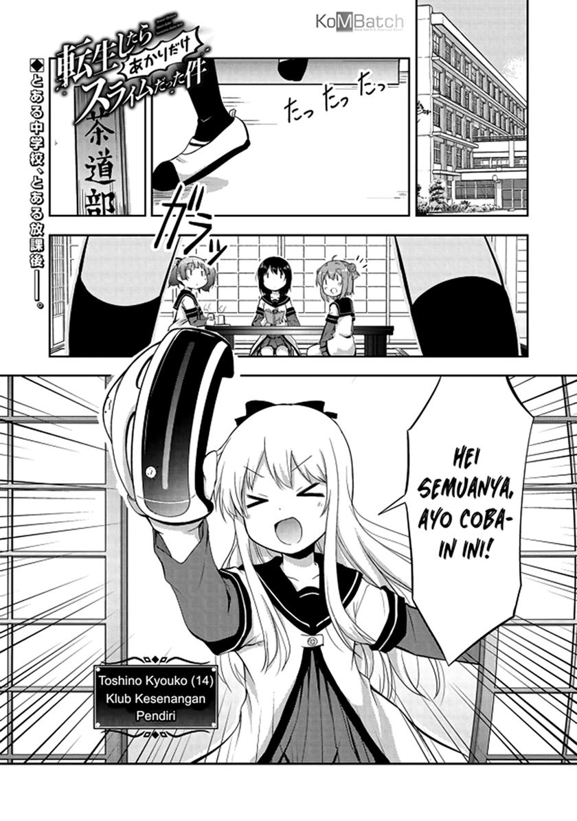 Tensei Shitara Akari dake ga Slime Datta Ken Chapter 01 Bahasa Indonesia