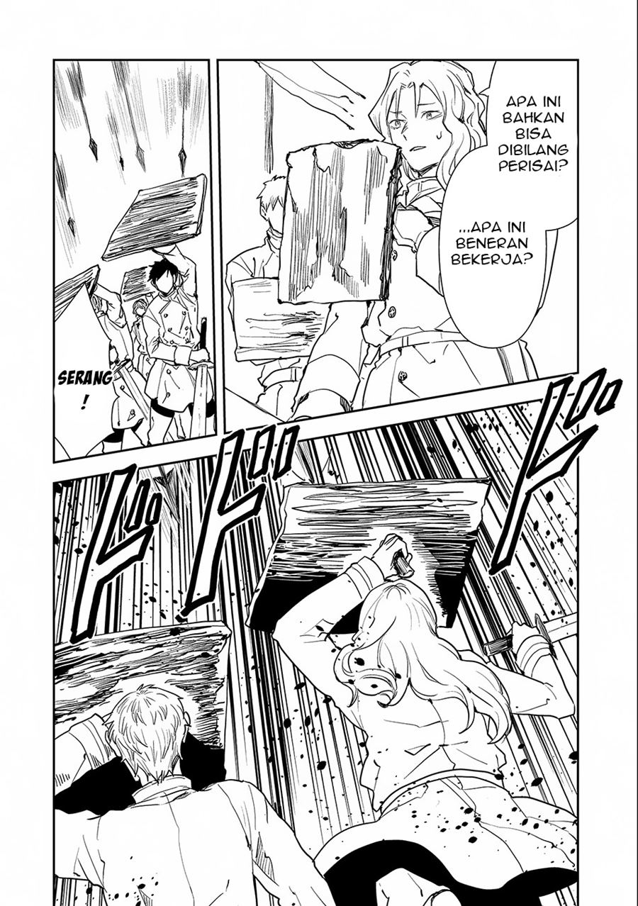 Tensei Shitara Heishi Datta? Akai Shinigami to Yobareta Otoko (When I Reincarnated I Was a Soldier?! ~A Man Called the Red Shinigami~) chapter 4