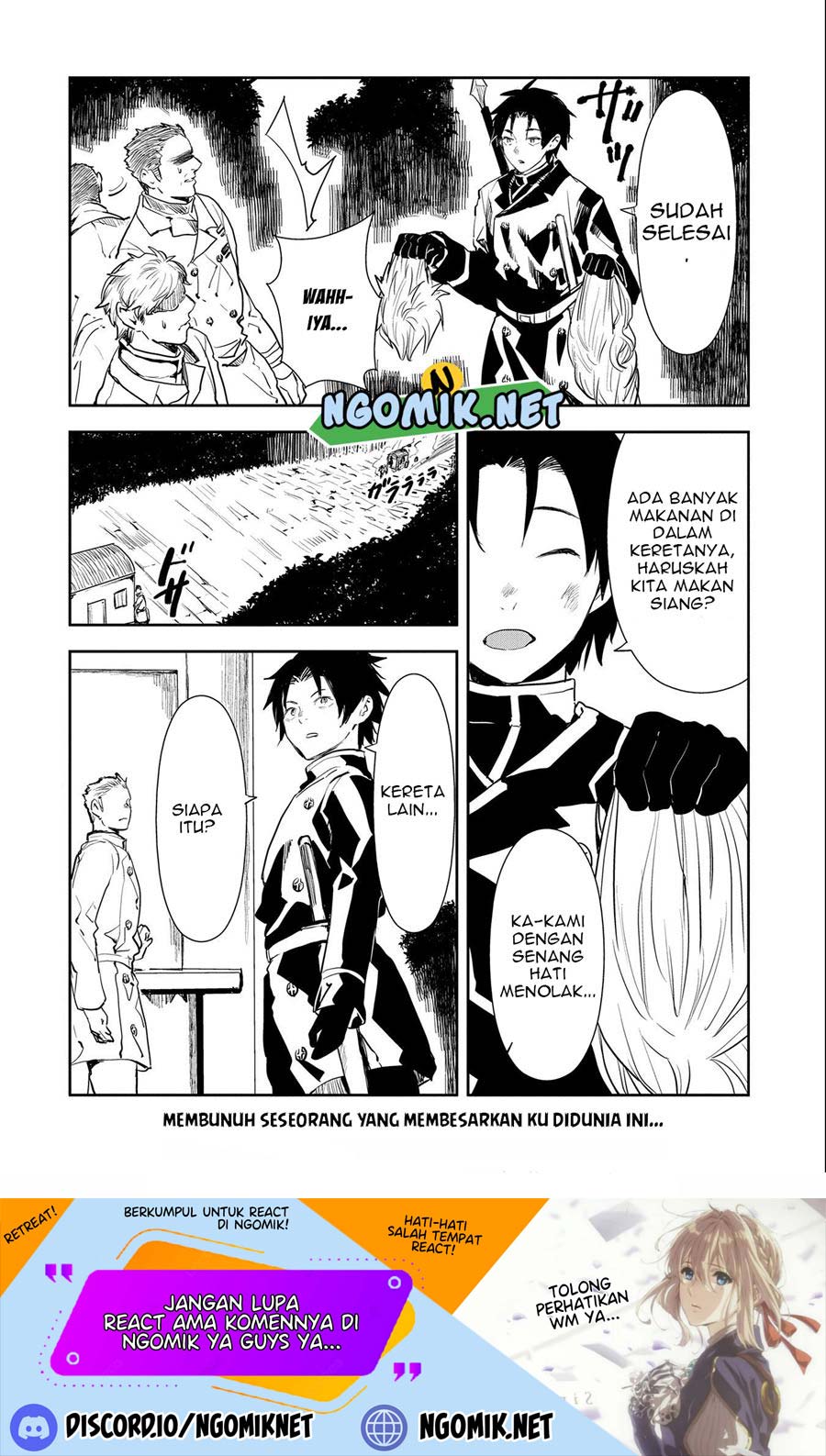 Tensei Shitara Heishi Datta? Akai Shinigami to Yobareta Otoko (When I Reincarnated I Was a Soldier?!) Chapter 05 Bahasa Indonesia