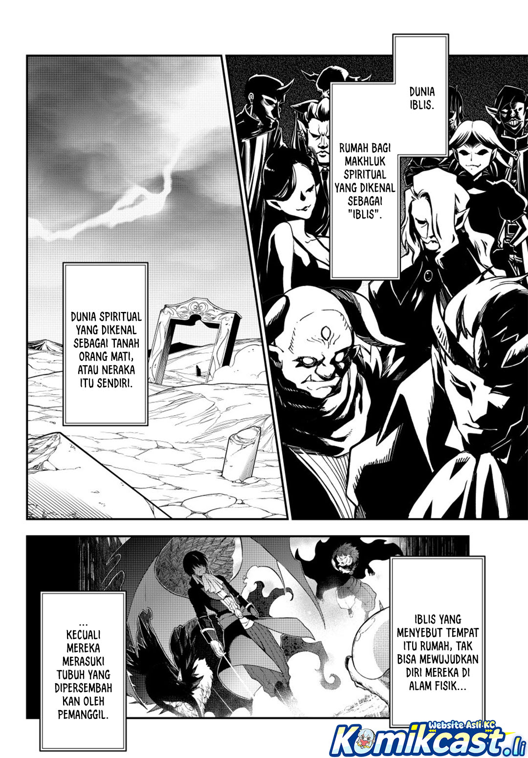 Tensei Shitara Slime Datta Ken Chapter 133 Bahasa Indonesia
