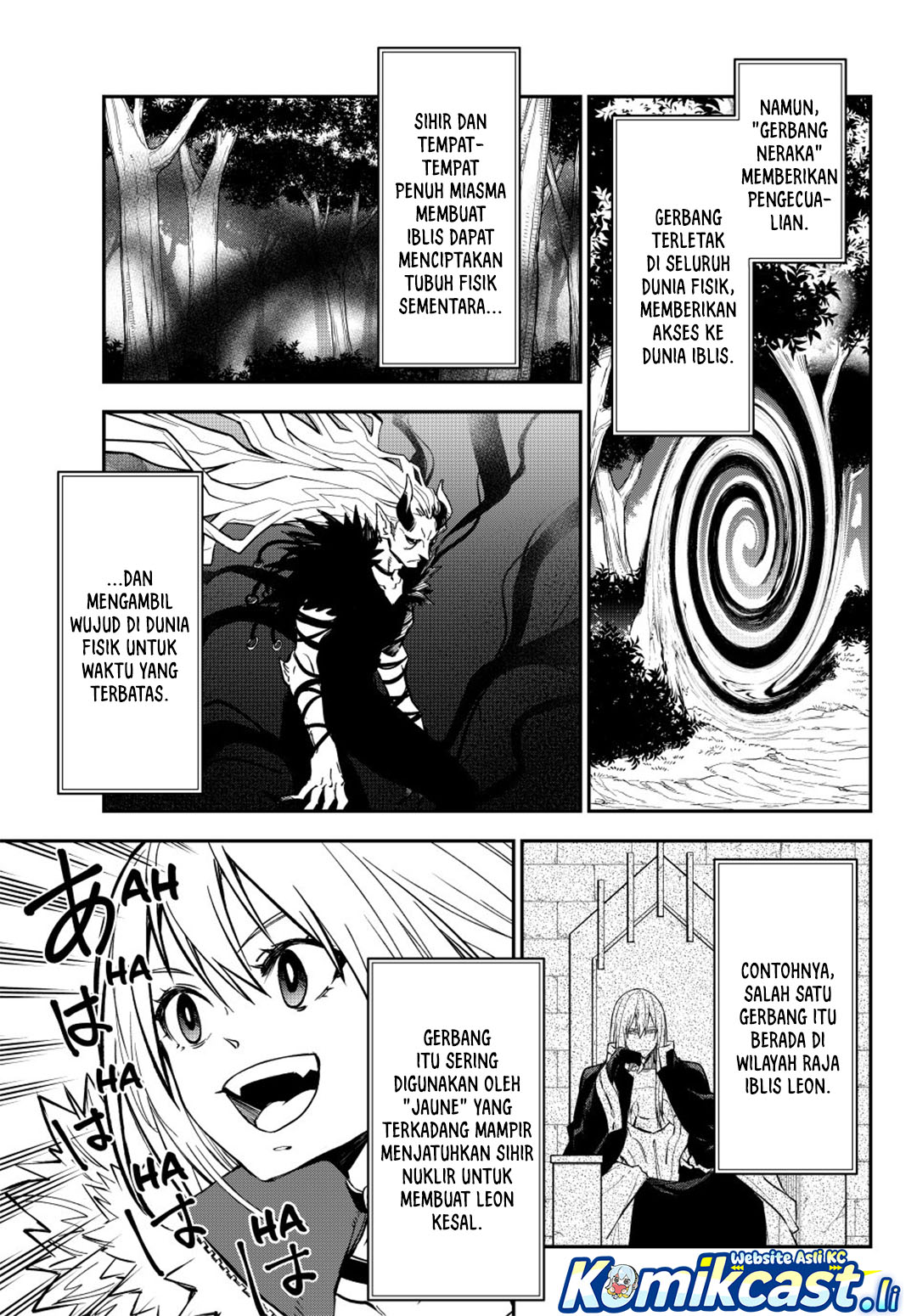 Tensei Shitara Slime Datta Ken Chapter 133 Bahasa Indonesia