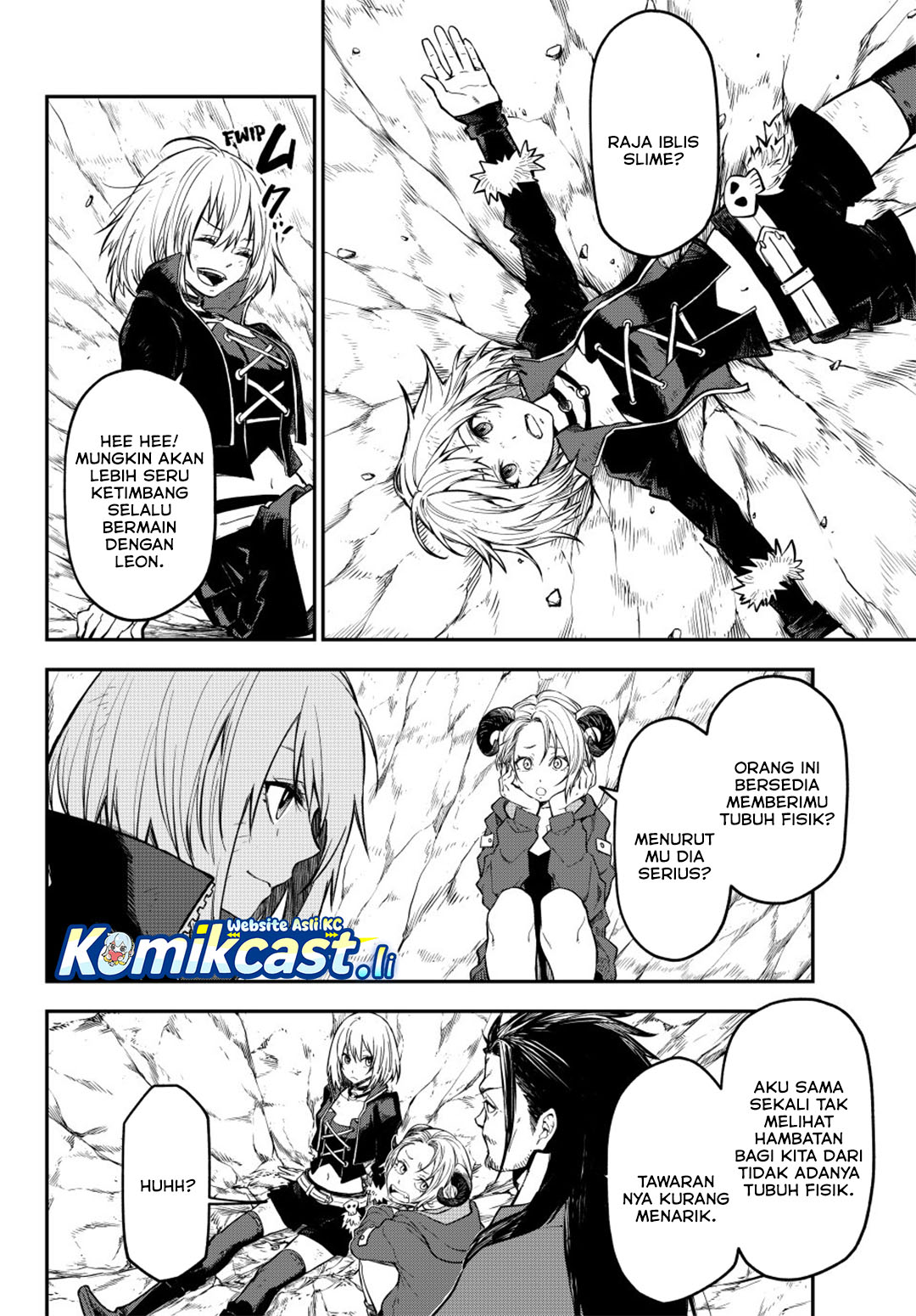Tensei Shitara Slime Datta Ken Chapter 133 Bahasa Indonesia