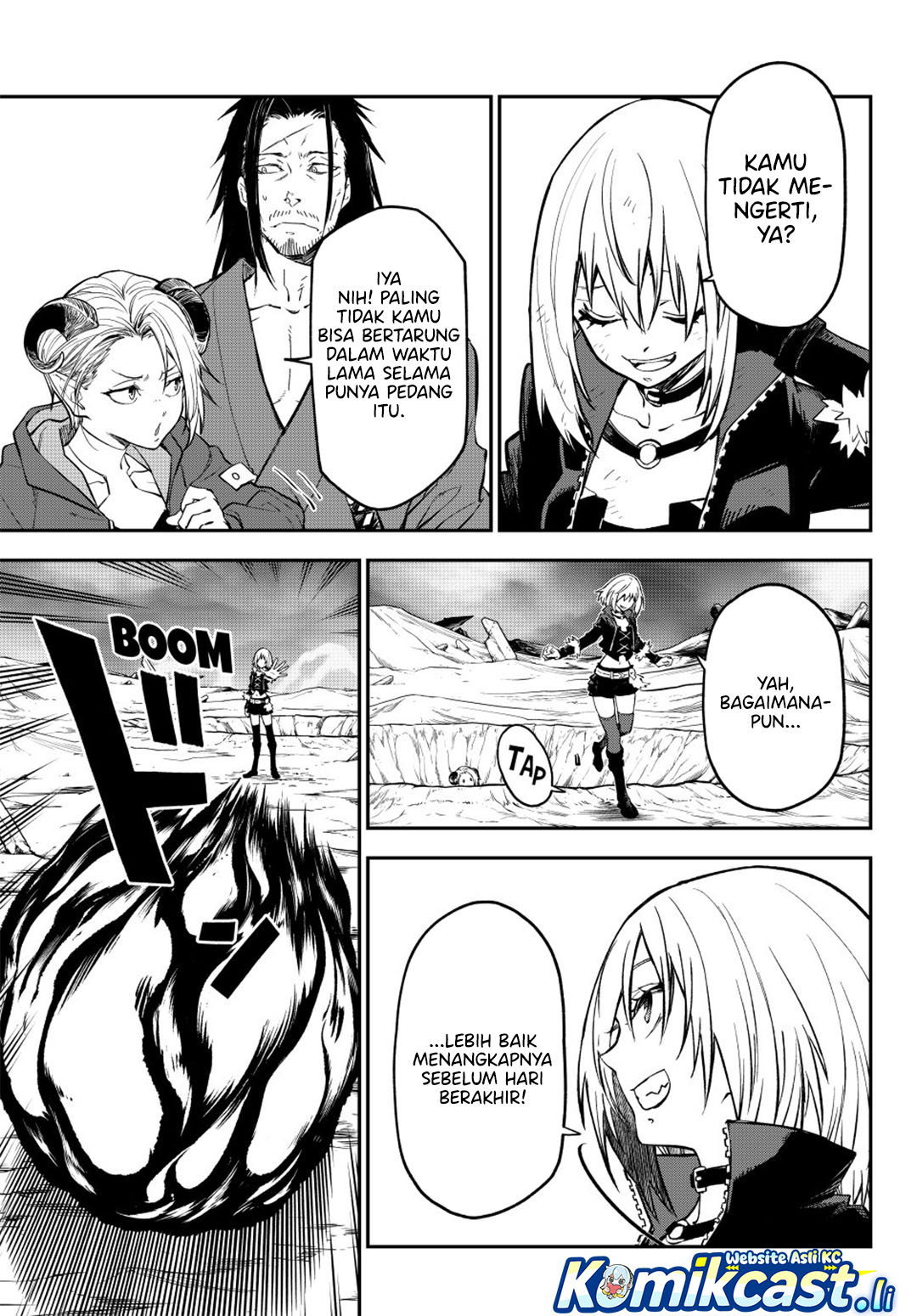 Tensei Shitara Slime Datta Ken Chapter 133 Bahasa Indonesia