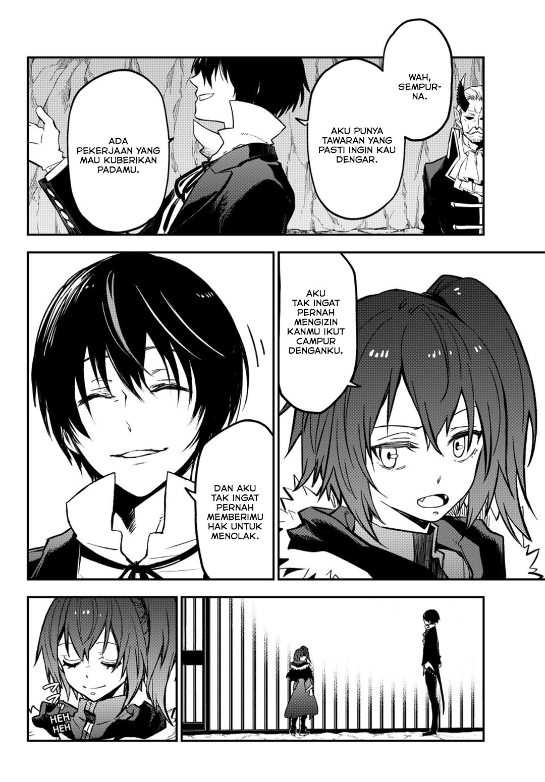 Tensei Shitara Slime Datta Ken Chapter 133 Bahasa Indonesia