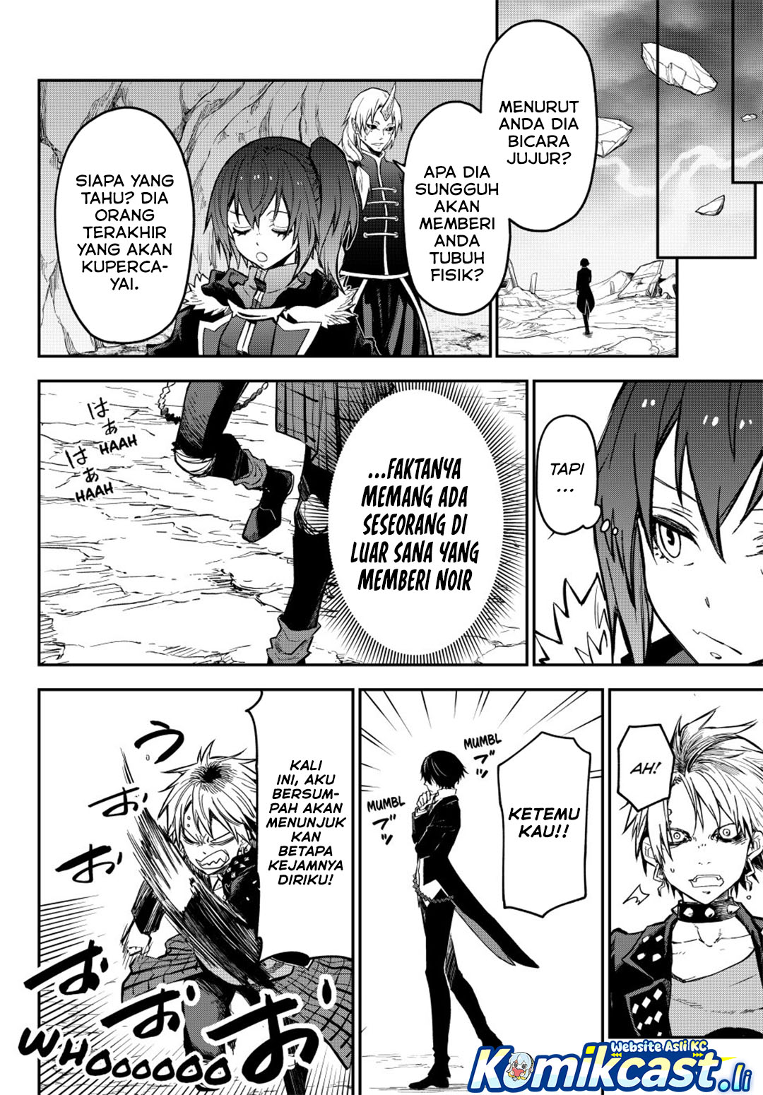 Tensei Shitara Slime Datta Ken Chapter 133 Bahasa Indonesia