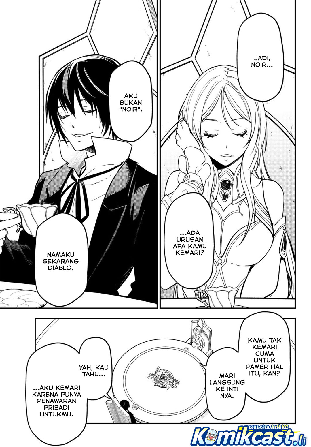 Tensei Shitara Slime Datta Ken Chapter 133 Bahasa Indonesia