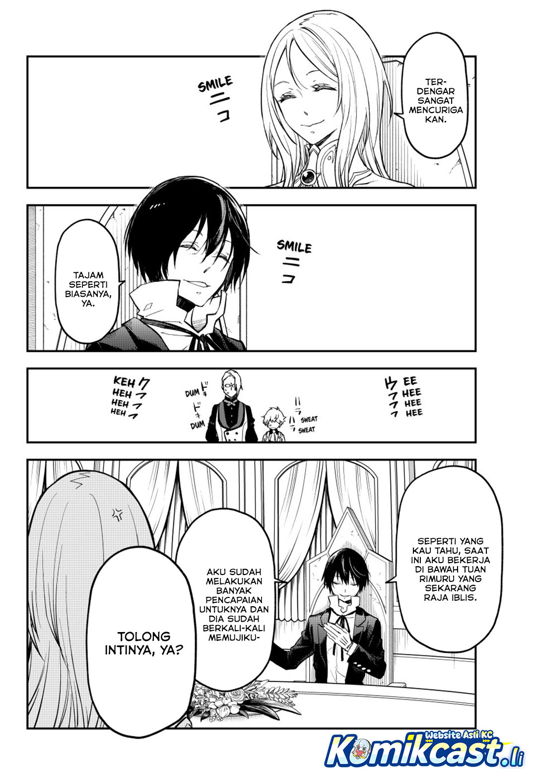 Tensei Shitara Slime Datta Ken Chapter 133 Bahasa Indonesia