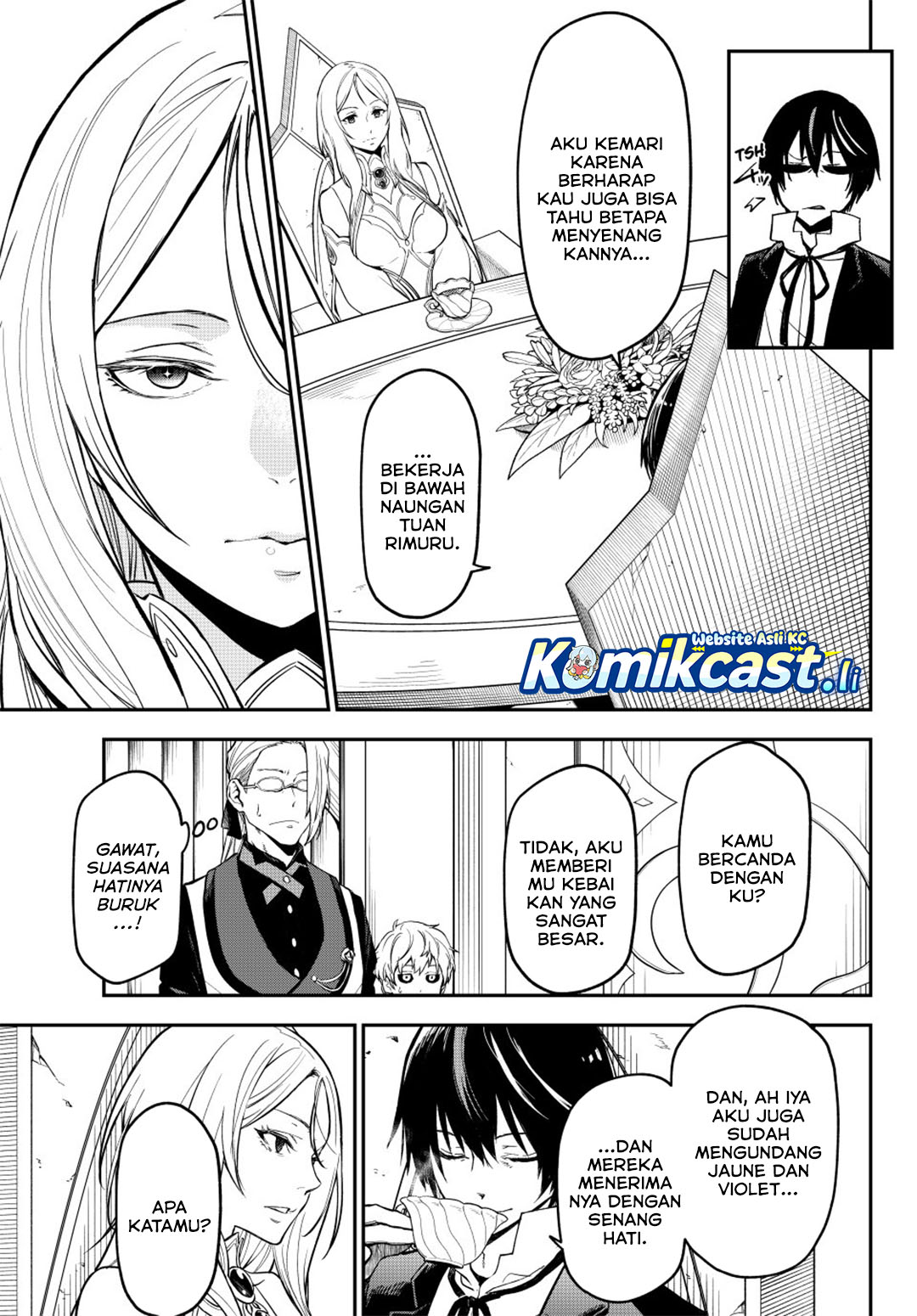 Tensei Shitara Slime Datta Ken Chapter 133 Bahasa Indonesia
