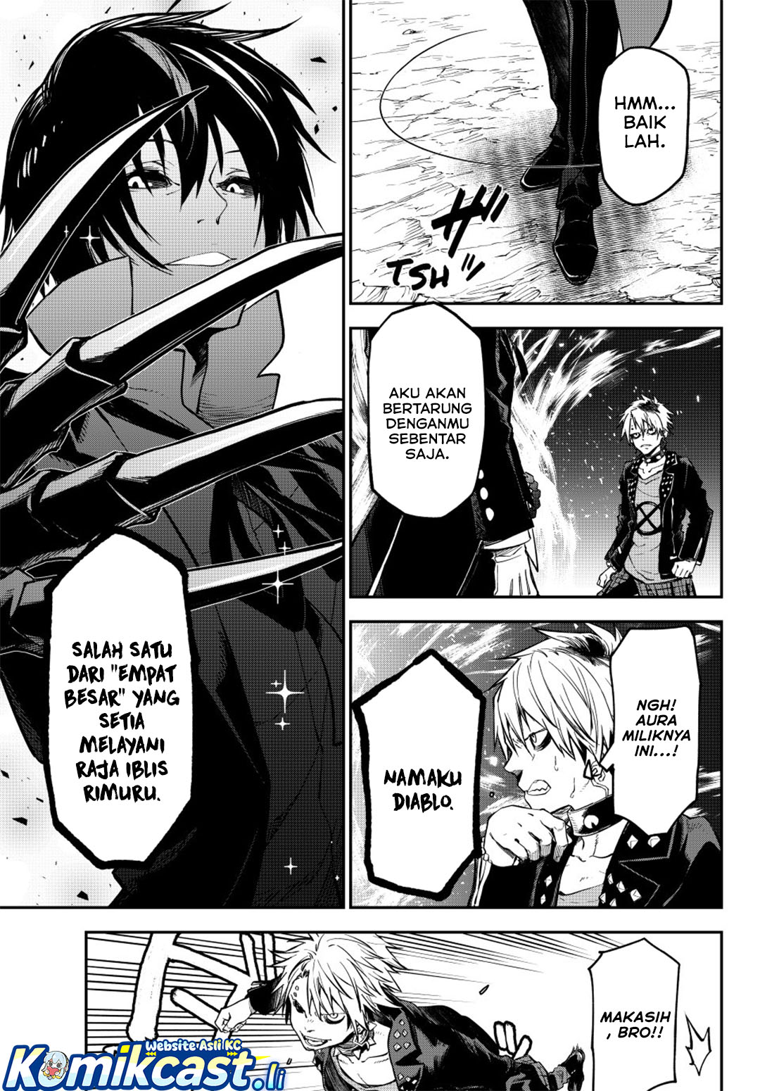 Tensei Shitara Slime Datta Ken Chapter 133 Bahasa Indonesia