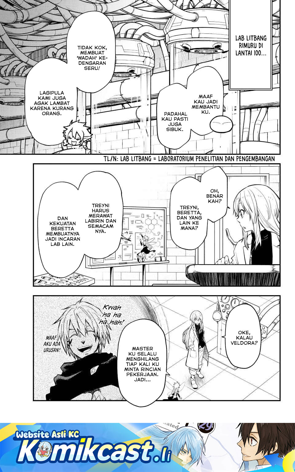 Tensei Shitara Slime Datta Ken Chapter 134 Bahasa Indonesia